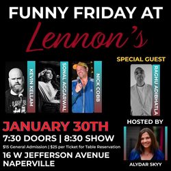 Funny Friday at Lennon's: a standup comedy showcase