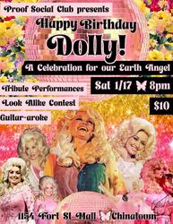Happy Birthday Dolly at Proof Social Club