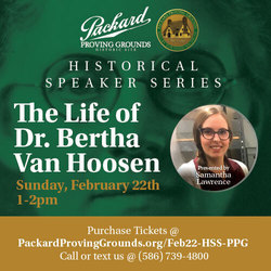 The Life of Dr. Bertha Van Hoosen