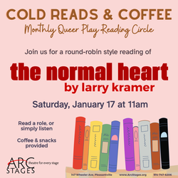 Arc Stages Queer Play Reading Circle, January 17