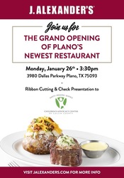 J. Alexander’s Grand Opening in Plano!