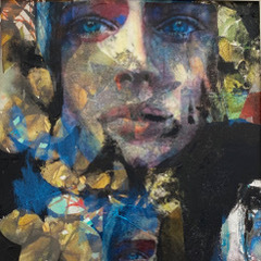 Abstract Collage 2-Day Workshop at FMBAA - Cheryl Fausel