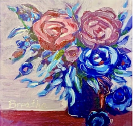 Fast and Fresh Florals with Alcohol and Acrylic