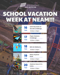 School Vacation Week at NEAM!