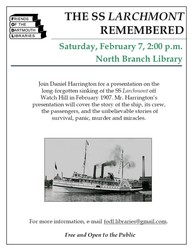 The SS Larchmont Remembered