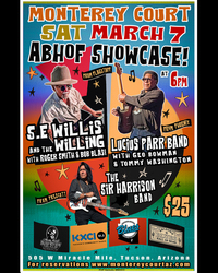 Arizona Blues Hall of Fame Showcase, Monterey Court, March 7, 2026, 6 pm