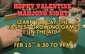 Hoppy Valentine's Mahjong Class