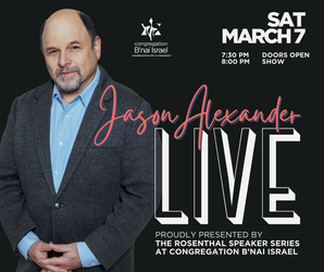 The Rosenthal Speaker Series Presents Jason Alexander LIVE