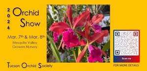Tucson Orchid Society's 2026 Orchid Show and Sale