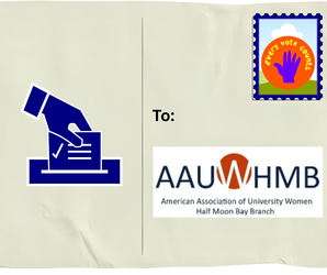 AAUW HMB's Postcard Writing Event