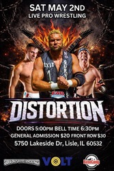 DISTORTION PRO Wrestling Live + After Party