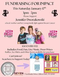 Fundraiser | Benefit: Help Jennifer Dworakowski and her family Fight Breast Cancer