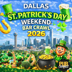 Dallas St. Patrick’s Day Weekend Bar Crawl 2026