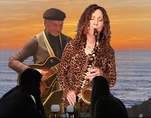 🌤🎷🎸 Sunset Sax & Guitar at Moss Beach Distillery on WED MAR 25 from 5-7pm at Happy Hour, no cover