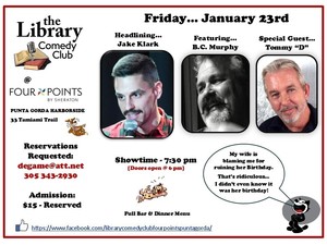 The Library Comedy Club Show