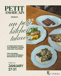 Petit Américain Pop-Up at Mägo Restaurant