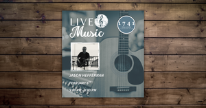 Friday Night Live Music Series Featuring Jason Heffernan at 1741 Pub & Grill