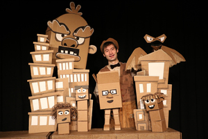 Cardboard Explosion: A Paper Heart Puppet Show & Workshop