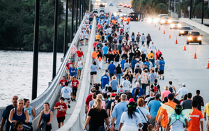 Sunset Strides: Walk Toward Mental Wellness