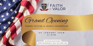 Faith and Valor Ribbon Cutting Ceremony