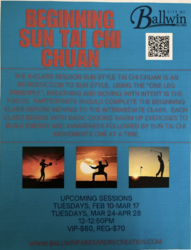 Beginning Sun Tai Chi Chuan