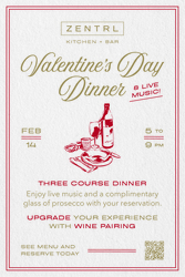 Valentine’s Day Dinner Experience at CIty Center