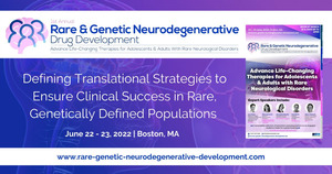 1st Rare and Genetic Neurodegenerative Drug Development Summit