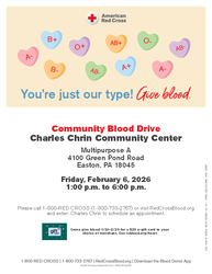 Charles Chrin Community Blood Drive