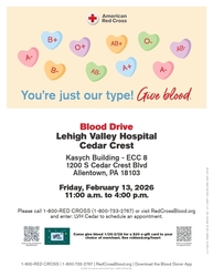 Lehigh Valley Cedar Crest Hospital Community Blood Drive-Kasych Building