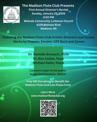 Madison Flute Club Presents First Annual Director's Recital