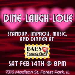 Dine, Laugh, Love- Valetine's Day Comedy Show & Buffet Dinner
