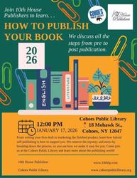 How to publish your book with 10th House Publishers
