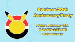 Pokemon 30th Anniversary Party