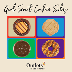 Outlets of Des Moines Hosts Girl Scouts of Greater Iowa Cookie Sale
