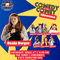 Comedy At The Comet | CINCINNATI SHOWCASE