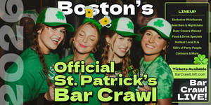 2026 Official Boston St Patricks Day Bar Crawl By Bar Crawl LIVE