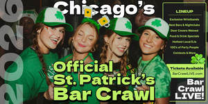2026 Official Chicago St Patricks Day Bar Crawl By Bar Crawl LIVE