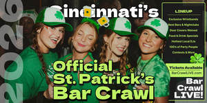 2026 Official Cincinnati St Patricks Day Bar Crawl By Bar Crawl LIVE