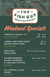 Weekend Seafood Deals at The Fish Guy