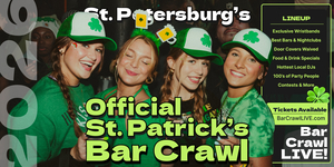 2026 Official St. Petersburg St Patricks Day Bar Crawl By Bar Crawl LIVE