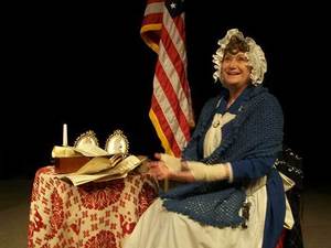 Abigail Adams, portrayed by Jessica Michna