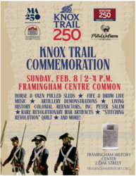 Knox Trail 250th Commemorative Program