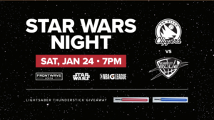San Diego Clippers vs. OC Blue - Star Wars Night