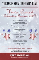 Colts Neck Community Band Winter Concert