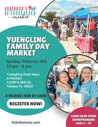 Kids Market at Yuengling Brewery Family Day