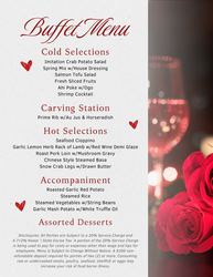 Valentine's Day Buffet