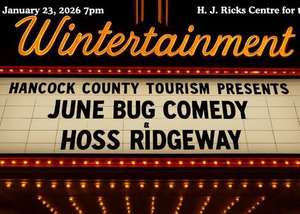Wintertainment: June Bug Comedy and Hoss Ridgeway