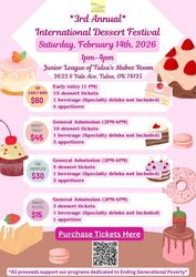 3rd Annual International Dessert Festival