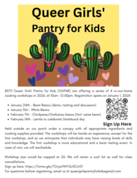 Community Workshop Cooking Classes - Beans