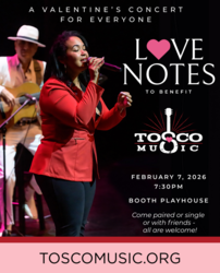 Love Notes - A Valentines Concert for Everyone to benefit Tosco Music